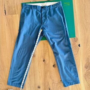 Todd Snyder Men's Slate Blue Chinos | Size 36x30